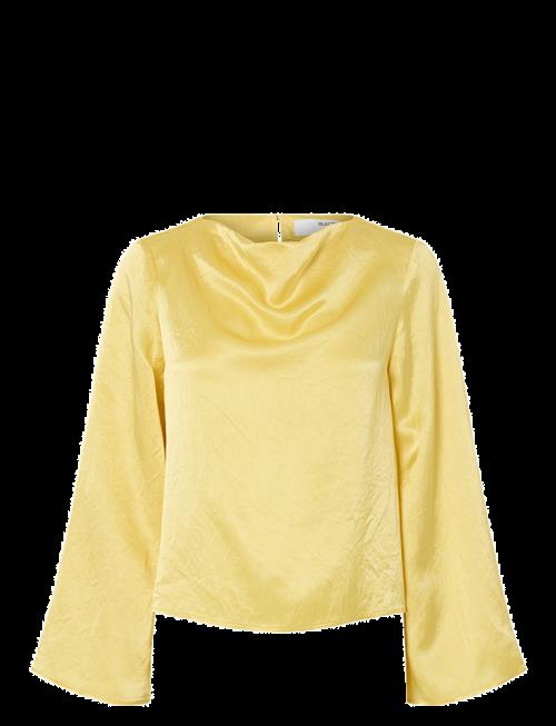Selected | Slfselene Ls Draped Neckline Top B | 34