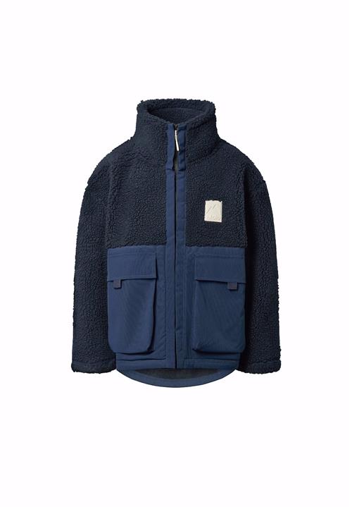 Molo Utha Fleece Jacket Total Eclipse Total Eclipse 128 cm  Marineblå  128 cm  Drenge