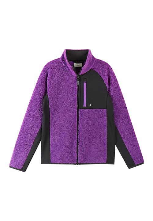 Reima Puhku Fleece Sweater Plum Purple Plum Purple 116 cm  Lilla  116 cm  Piger