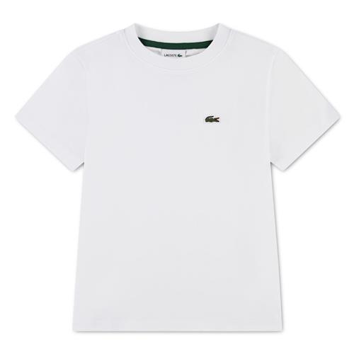 Lacoste Lcb Core Tee Blanc Blanc 140 cm  Hvid  140 cm  Drenge