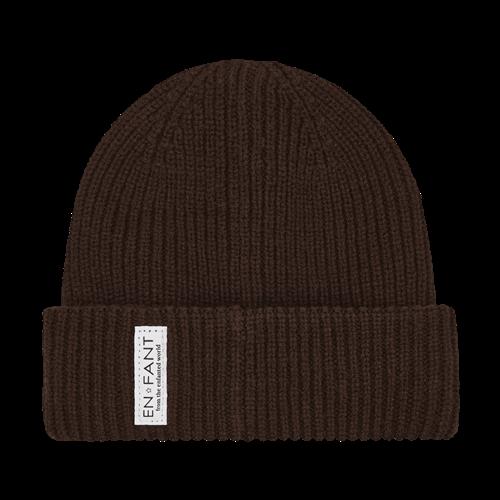 EnFant Beanie w. Lining Coffee Bean Coffee Bean-48 cm  Brun  48 cm