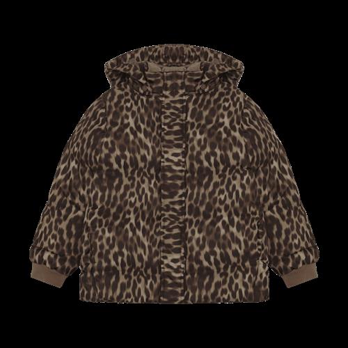 EnFant Jacket Quilt, AOP Pine Bark Pine Bark-98 cm  Brun  98 cm