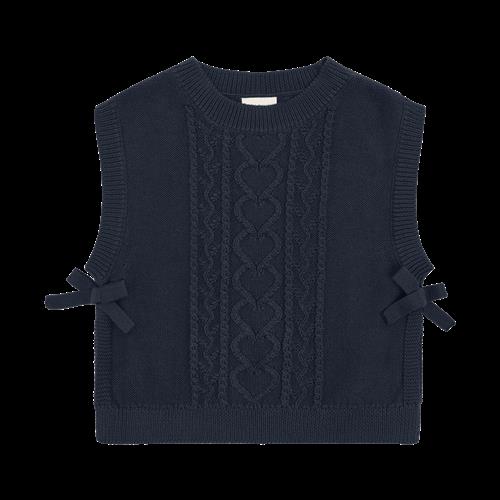 EnFant Slipover Knit Parisian Night Parisian Night-128 cm  Marineblå  128 cm