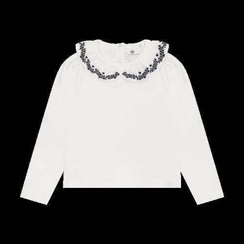 EnFant T-shirt LS Egret Egret-134 cm  Hvid  134 cm