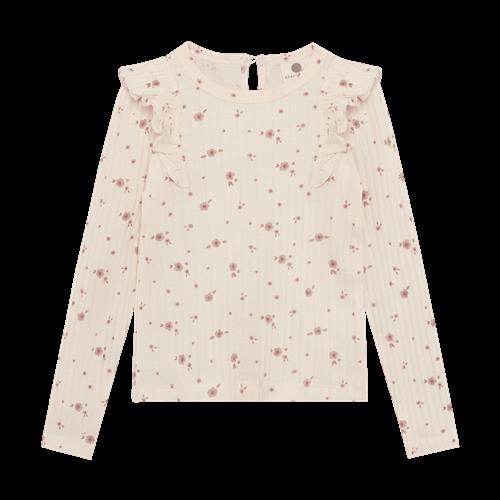 EnFant T-shirt LS Pearled Ivory Pearled Ivory-116 cm  Beige  116 cm
