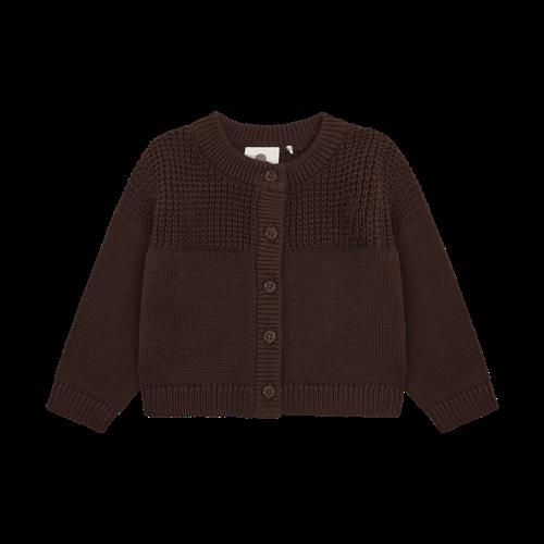 EnFant Cardigan Knit Chestnut Chestnut-92 cm  Brun  92 cm