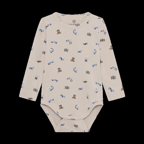 EnFant Body LS Chateau Gray Chateau Gray-62 cm  Grå  62 cm