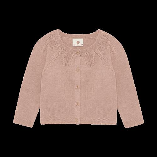 EnFant Cardigan Knit Adobe Rose Adobe Rose-74 cm  Lyserød  74 cm