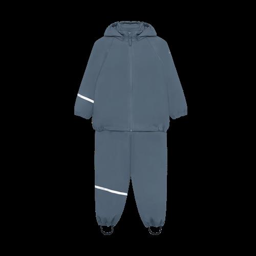 Celavi Rainwear Set w. fleece Stormy Weather Stormy Weather-80 cm  Blå  80 cm