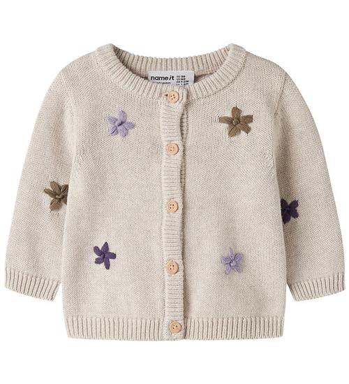 Name It Cardigan - Strik - NbfNanny - Peyote Melange