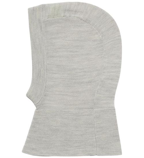 FUB Elefanthue - Uld - 1-lags - Baby - Light Grey Melange