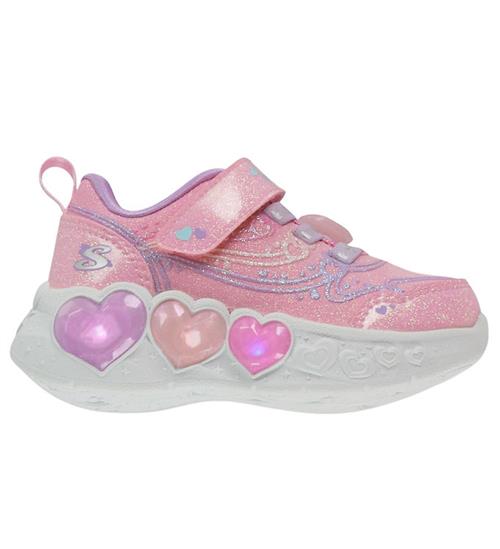 Skechers Sko - Enchanted Heart Lights - Pink