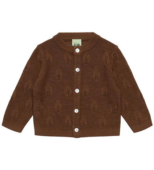 FUB Cardigan - Uld - Baby Leaf - Hazel Melange