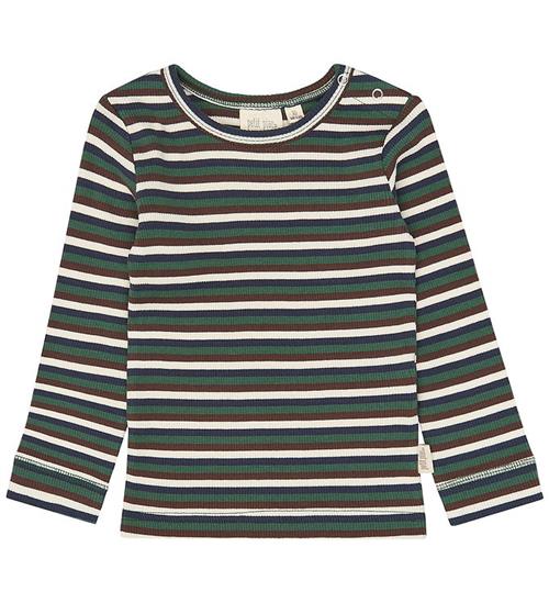 Petit Piao Bluse - PPSong - Trekking Green Multistriped