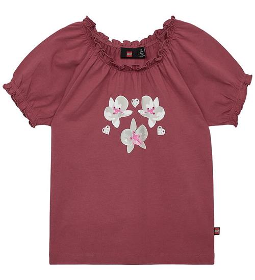 LEGOÂ® Wear T-shirt - LwtAja - Rosa m. Blomster