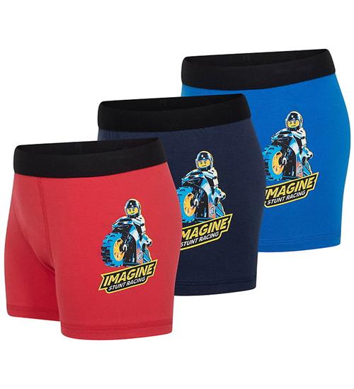LEGOÂ® Wear City Boxershorts - 3-pak - LwaGan - Blå/Rød