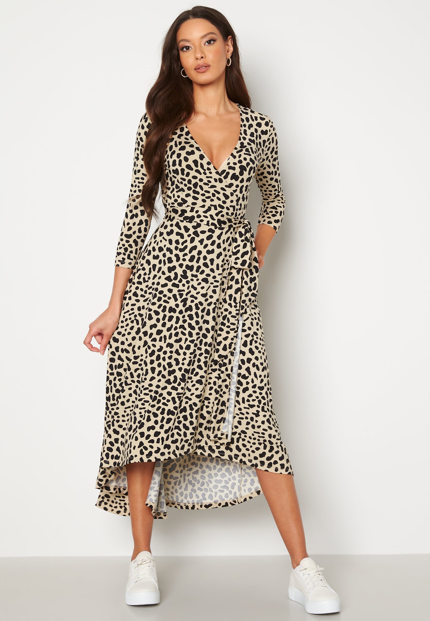 BUBBLEROOM Clara high low dress
