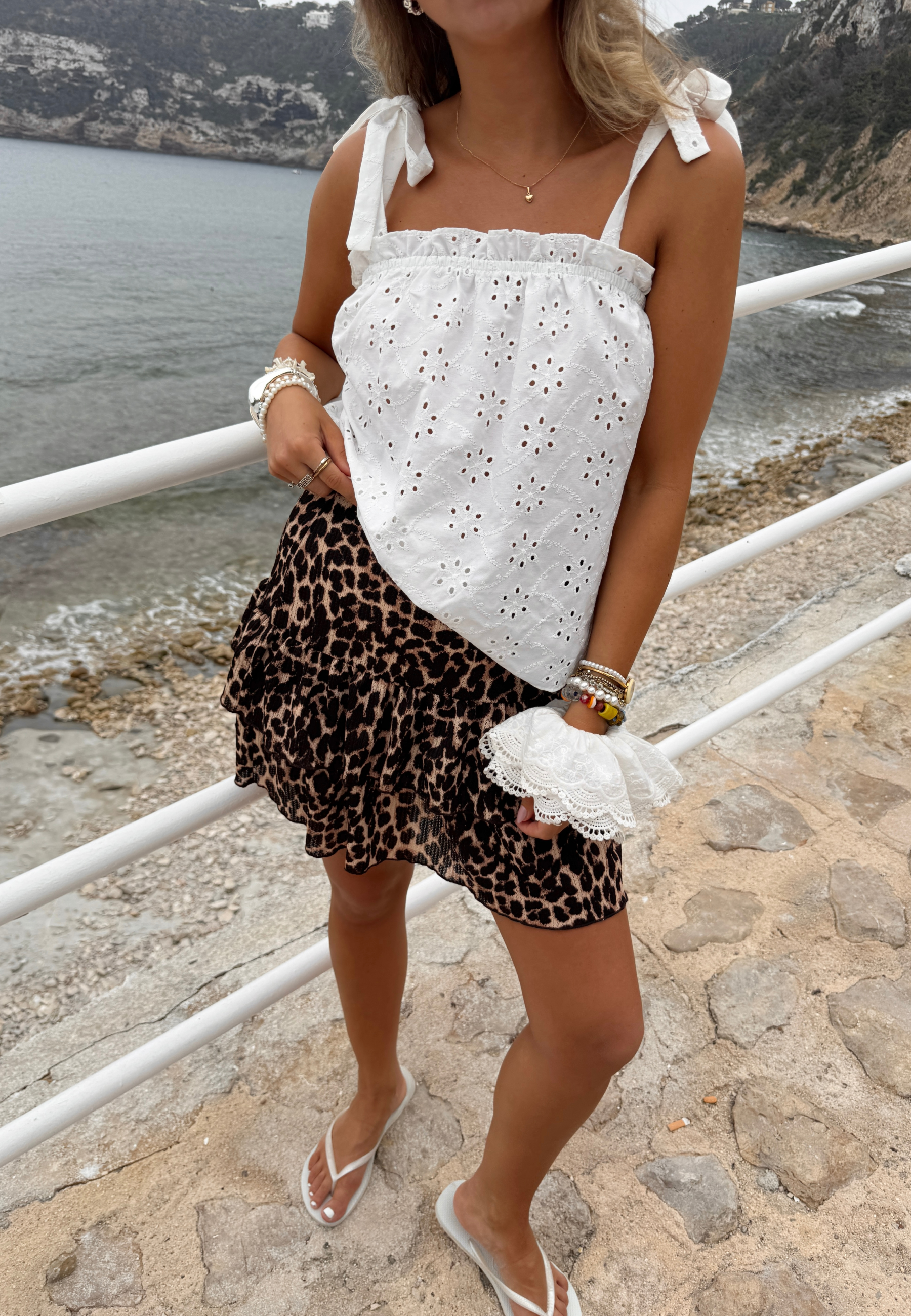 BUBBLEROOM Broderie Anglaise Singlet