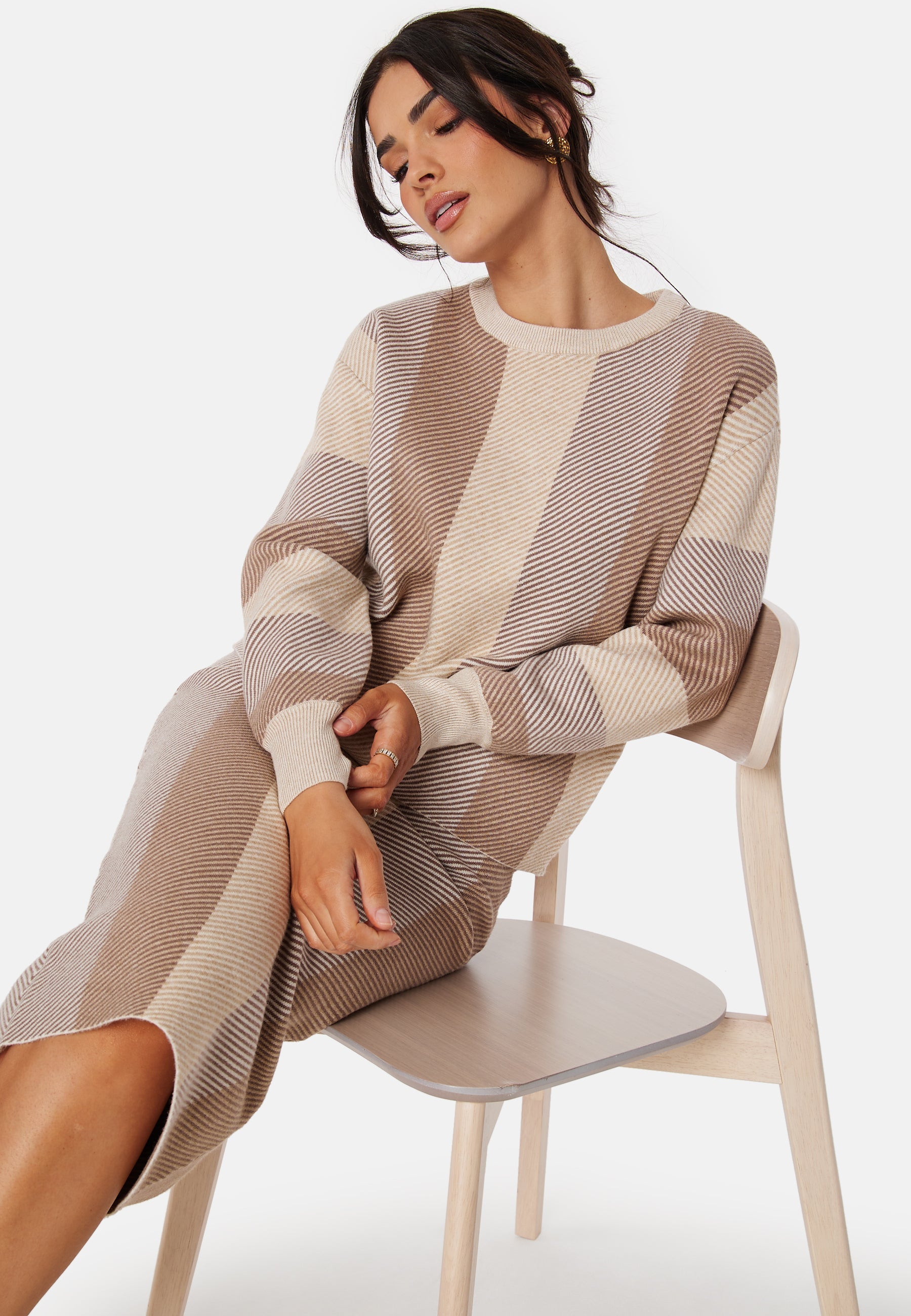 VERO MODA Moa LS Loose O-Neck Pullover