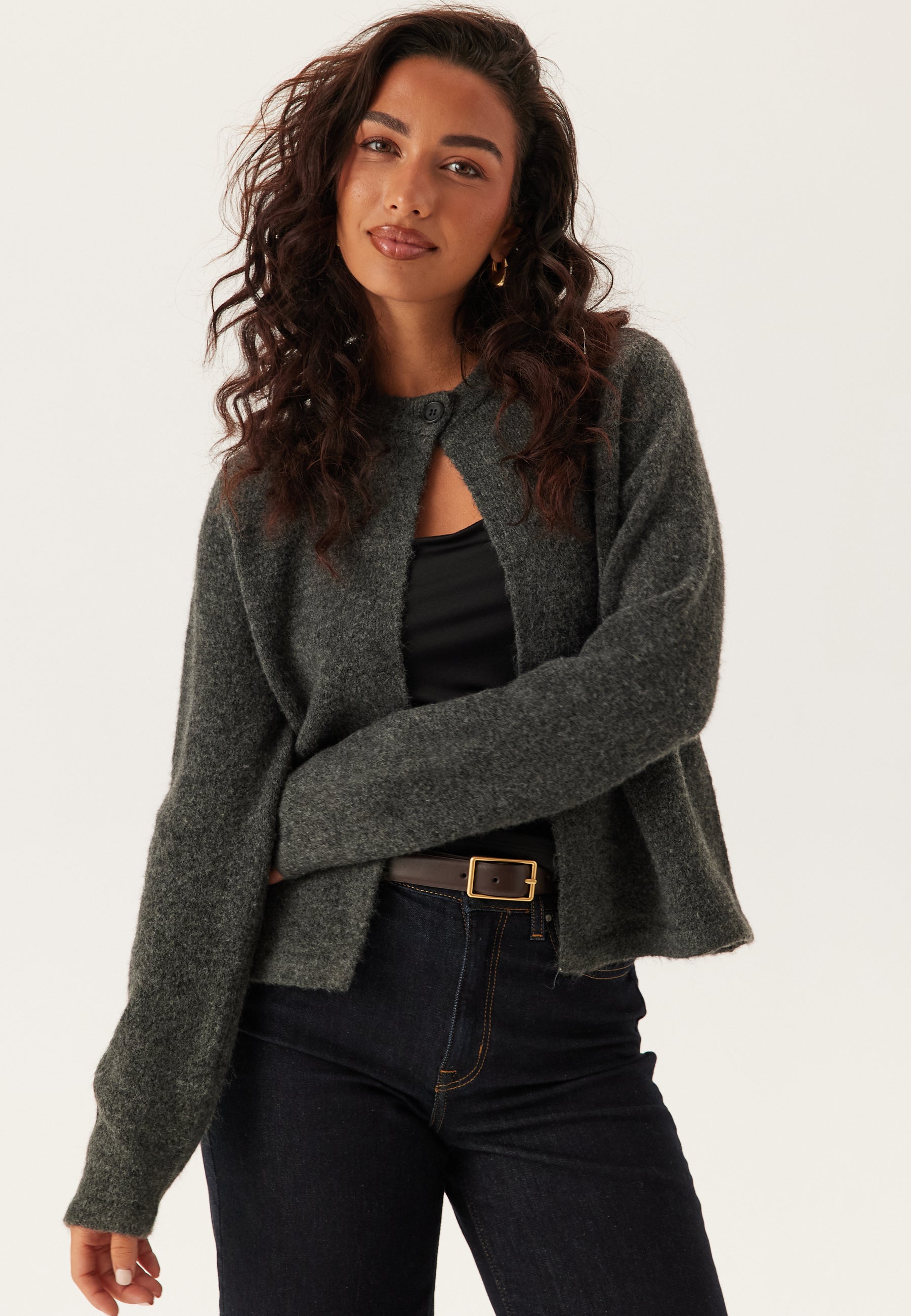 ONLY Onlaltos Life One Button Cardi