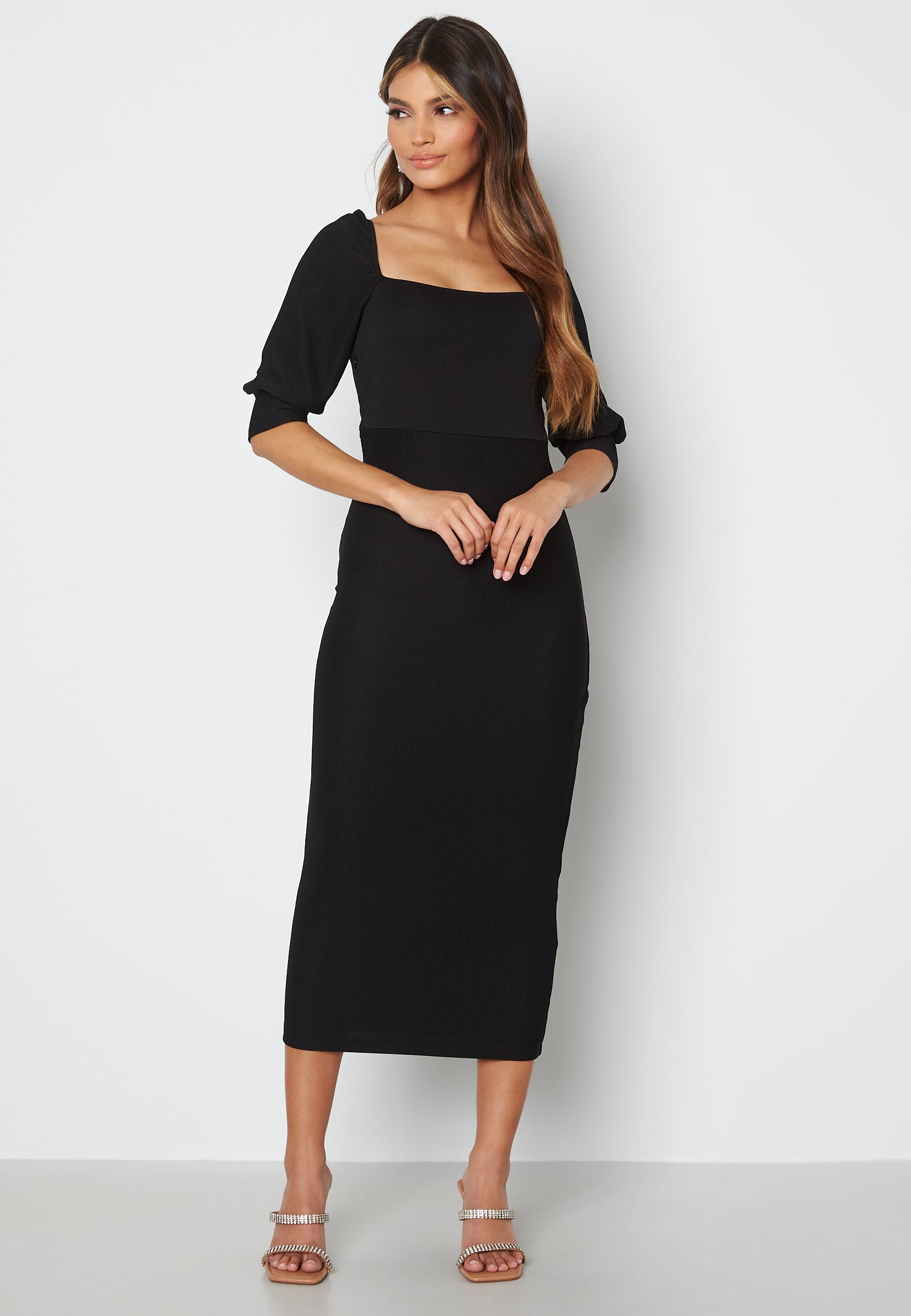 BUBBLEROOM Maybelle puff sleeve dress