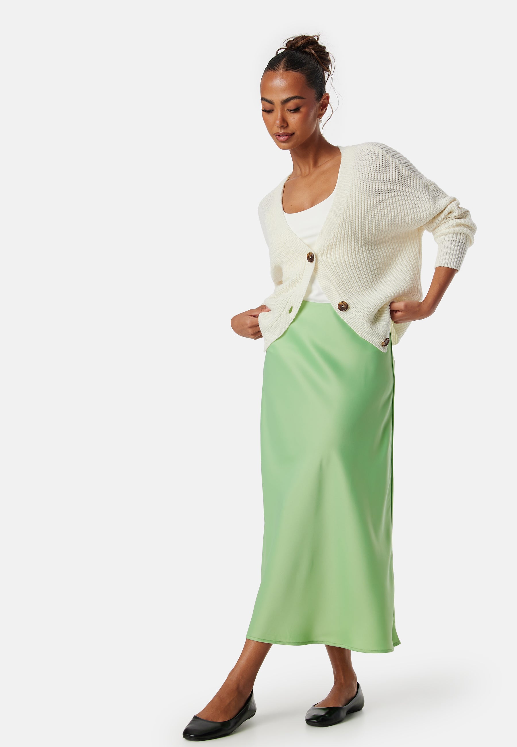 YAS Yaspella High Waist Midi Skirt