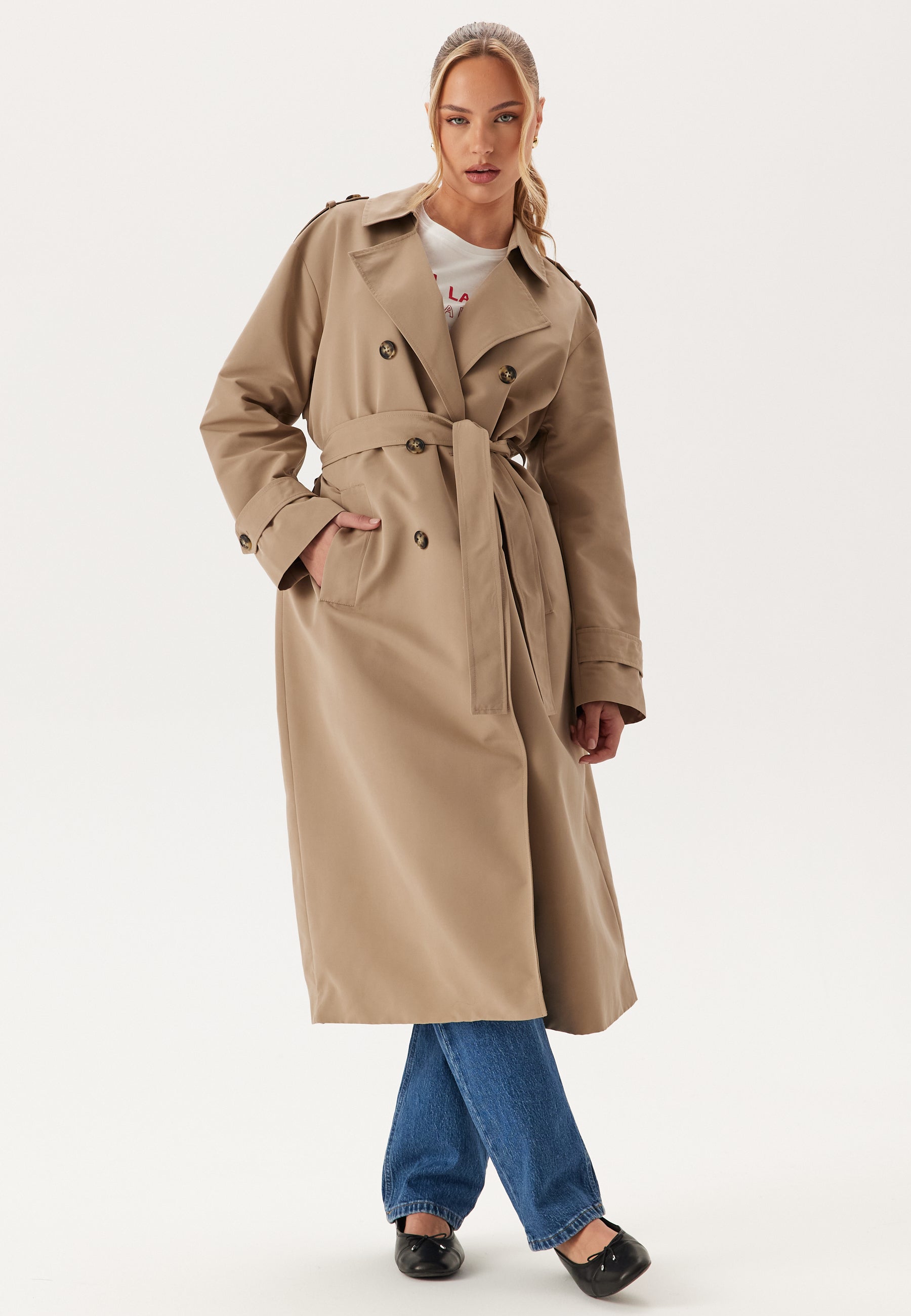 VERO MODA Vmchloe Long Trenchcoat