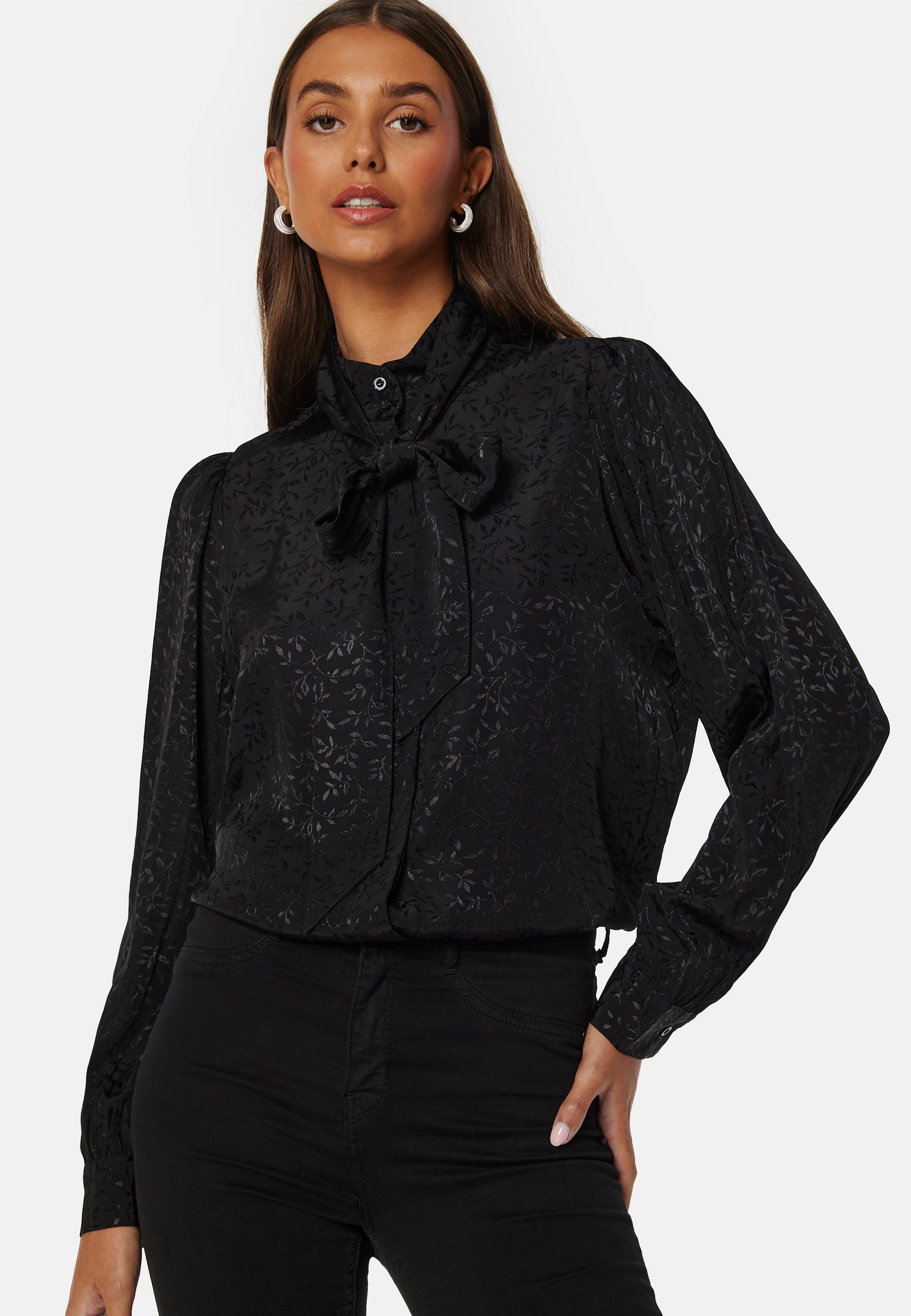SELECTED Celeste LS Tie Shirt