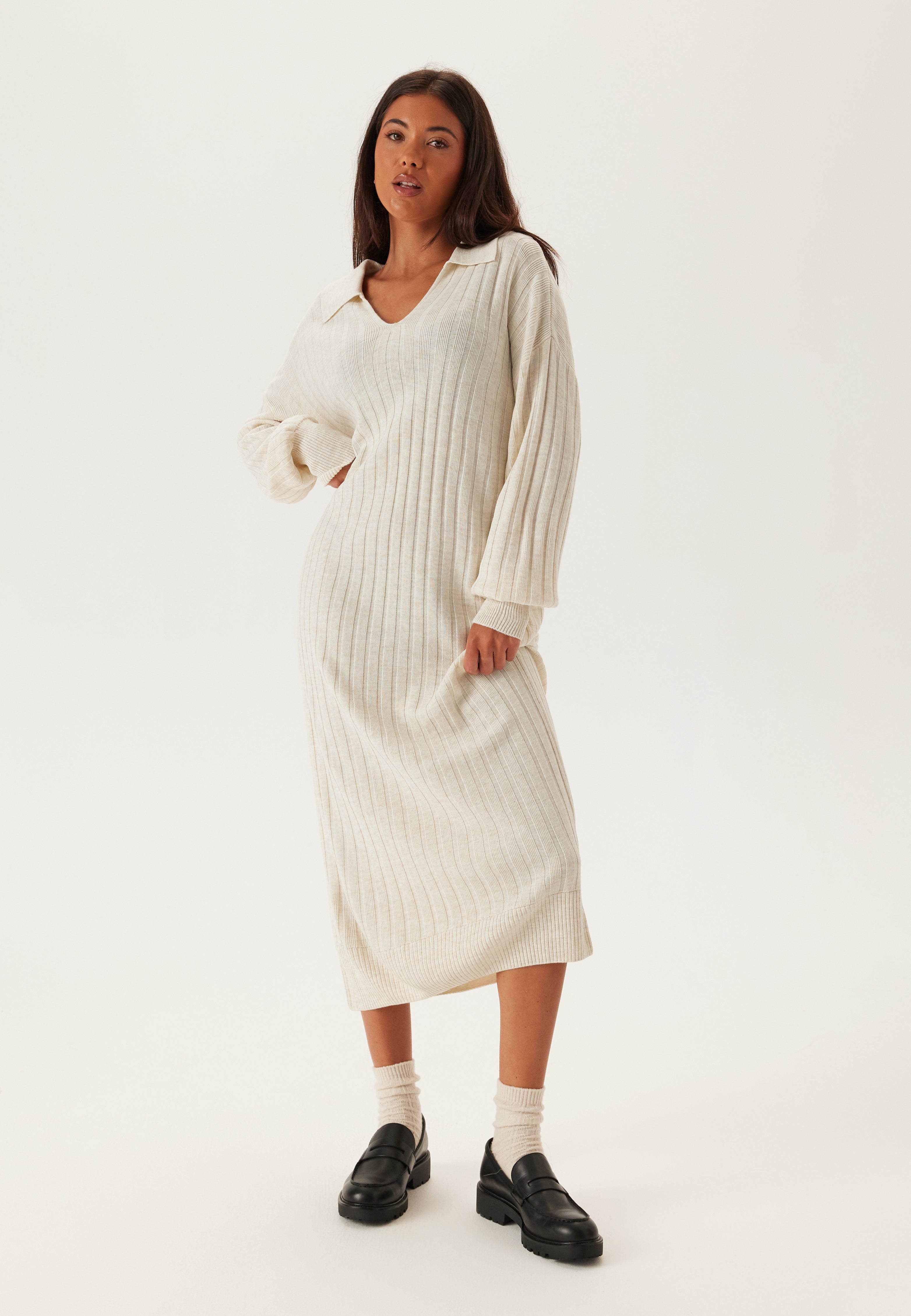ONLY Onltessa Ls Polo Long Dress