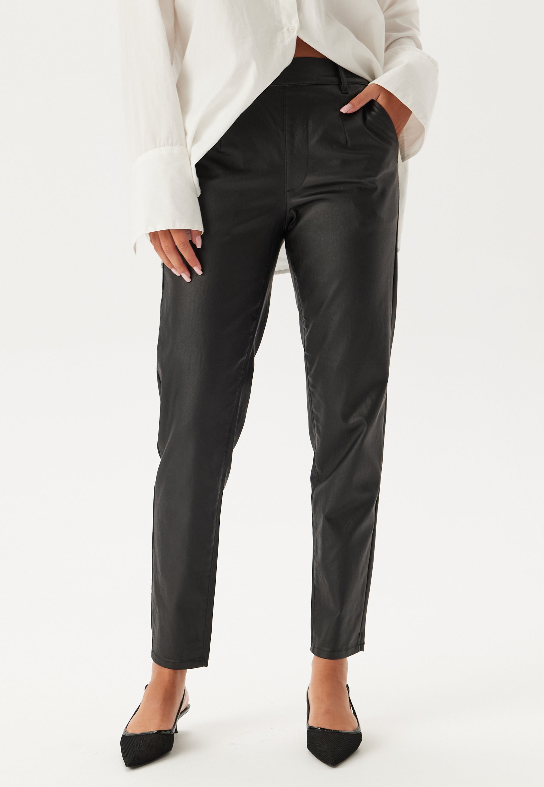 OBJECT Objbelle Lisa Coated Pant Noos