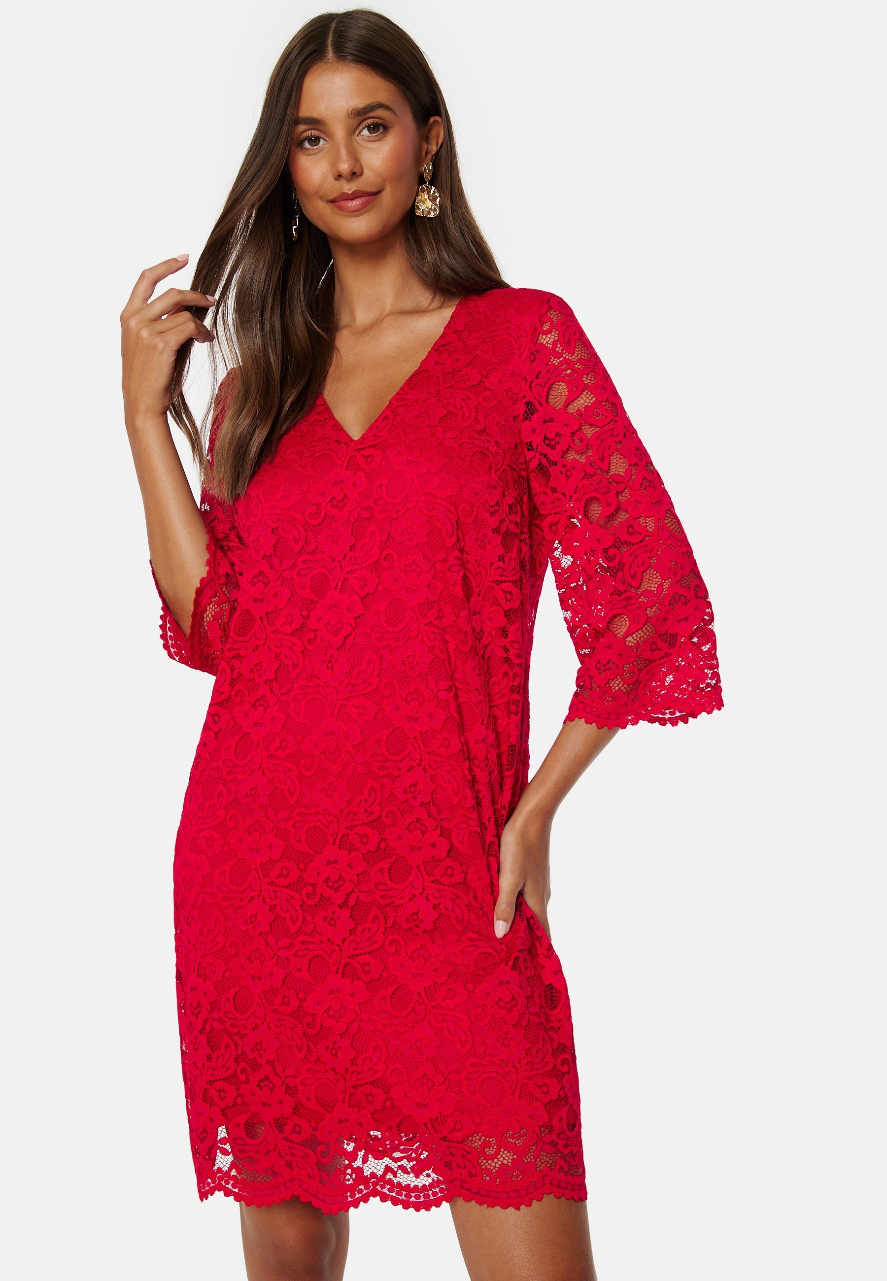 Happy Holly Belinda lace dress