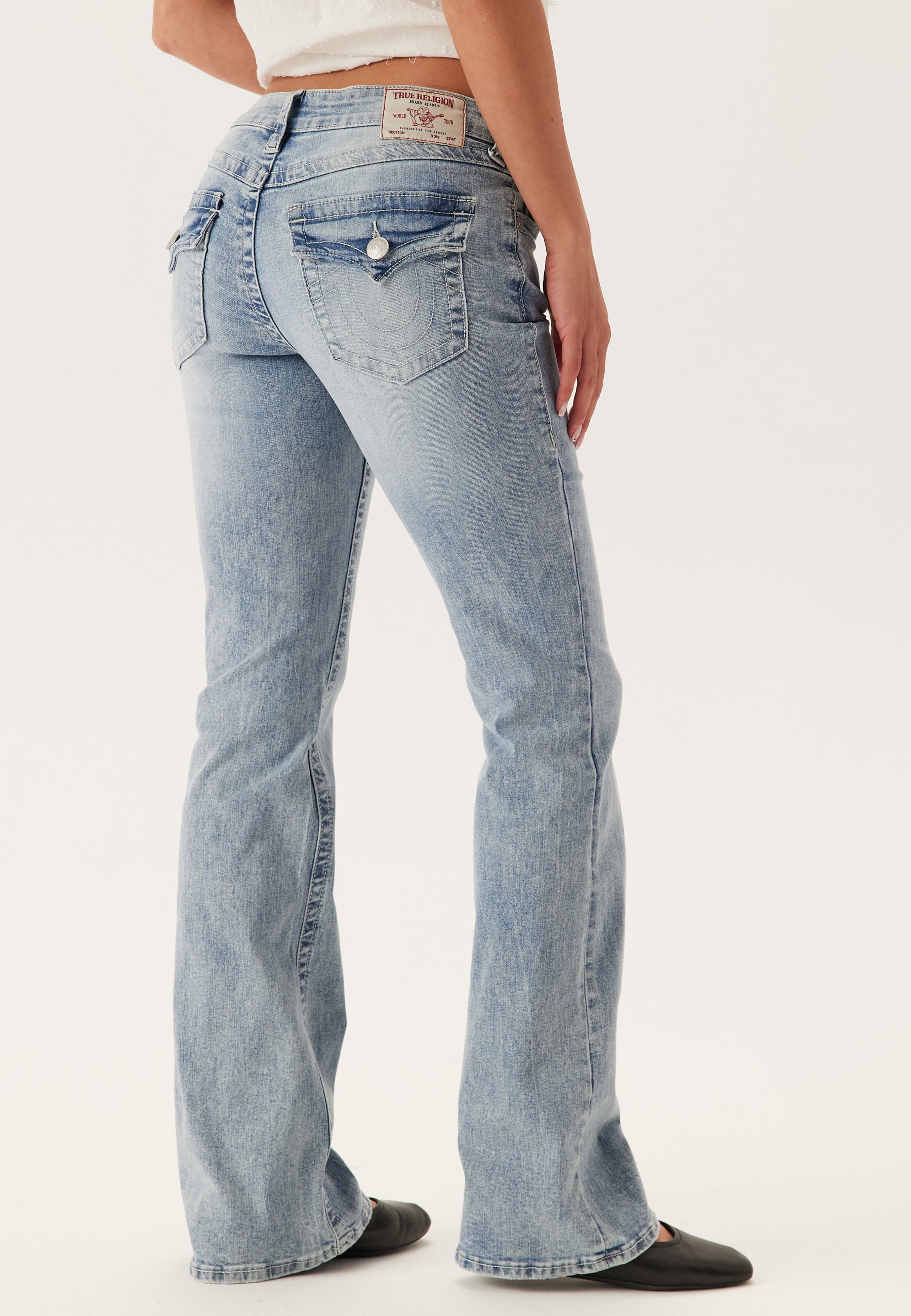 True Religion Becca Mr Boot Cut Flap
