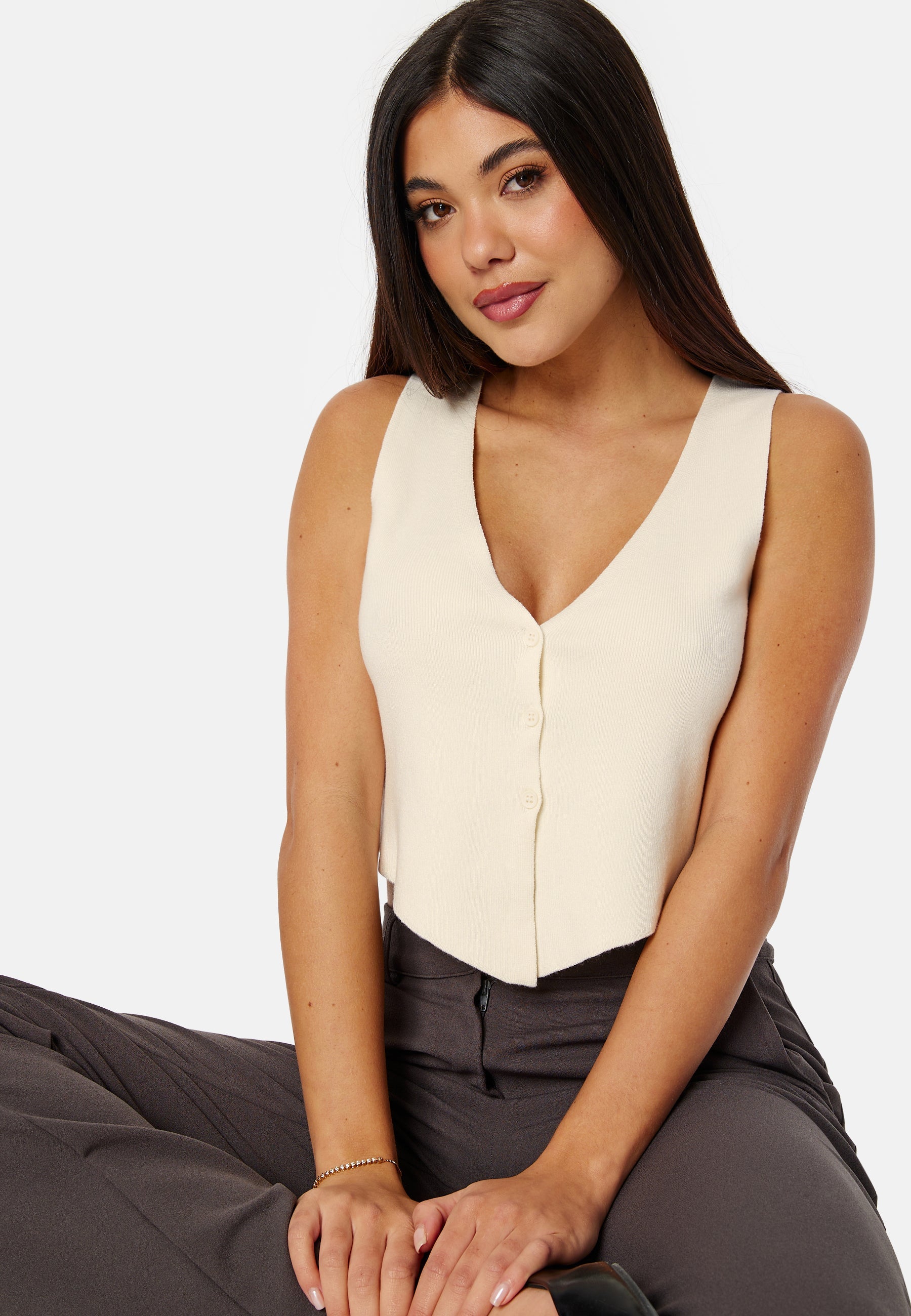 BUBBLEROOM Fine Knitted Vest