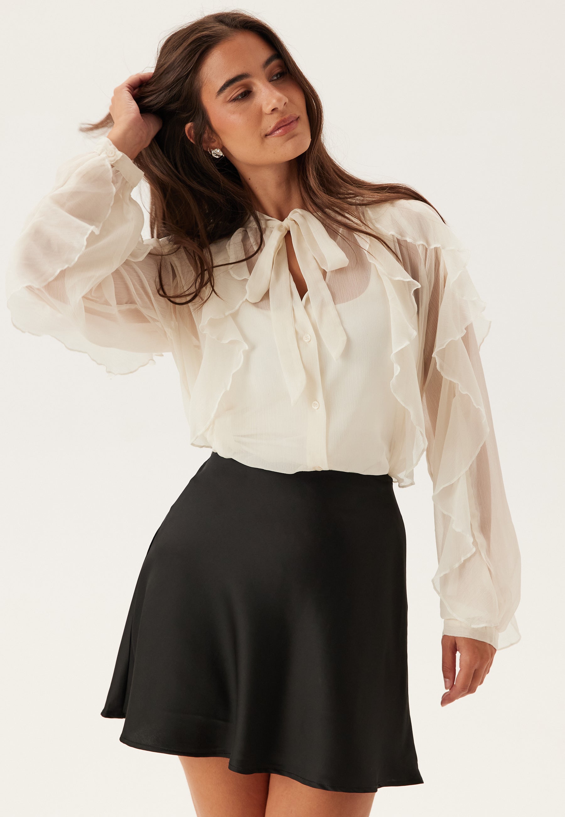 ONLY Onltaryn Ls Romantic Ruffle Bl