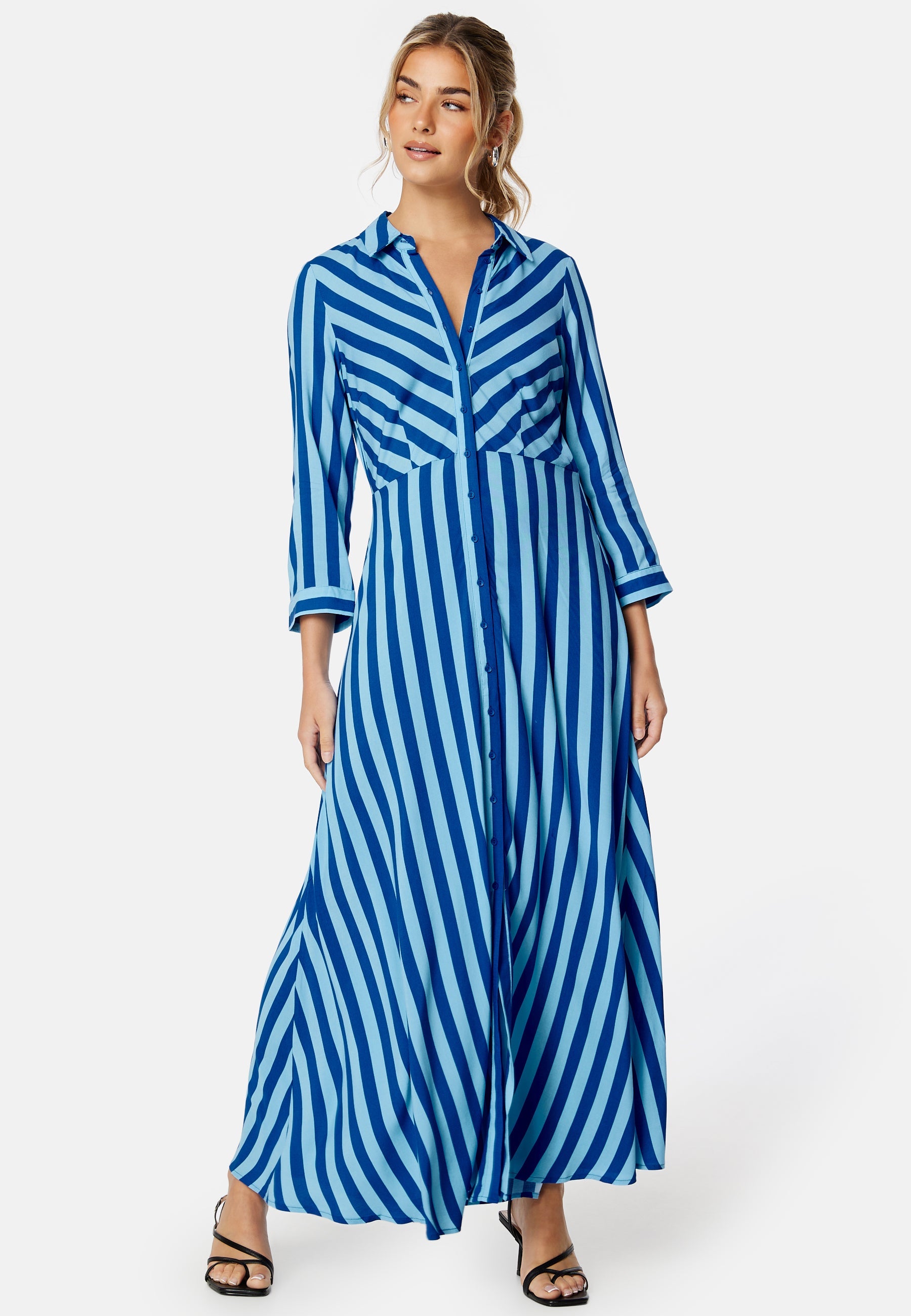 YAS Yassavanna Long Shirt Dress