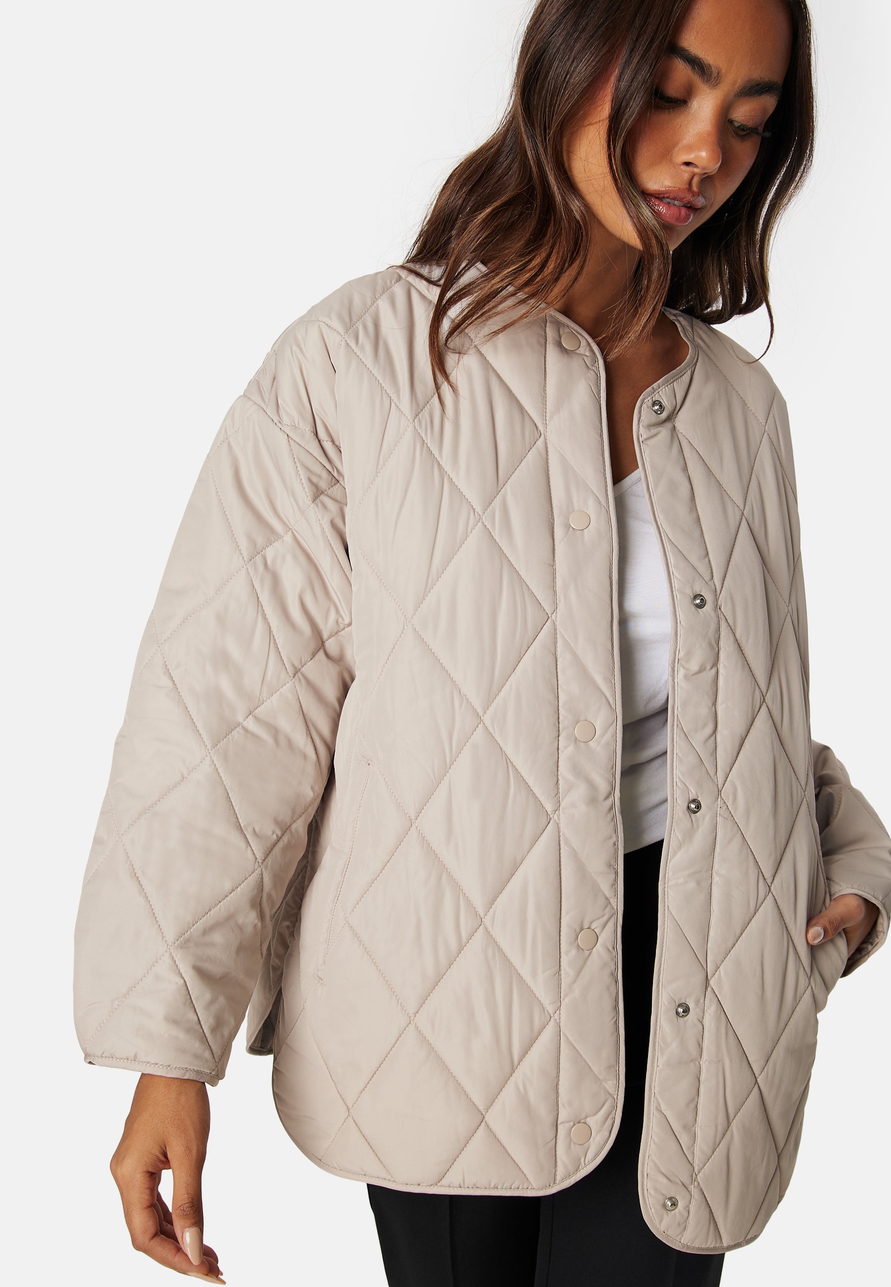 Pieces Pcstella Quilted Jacket