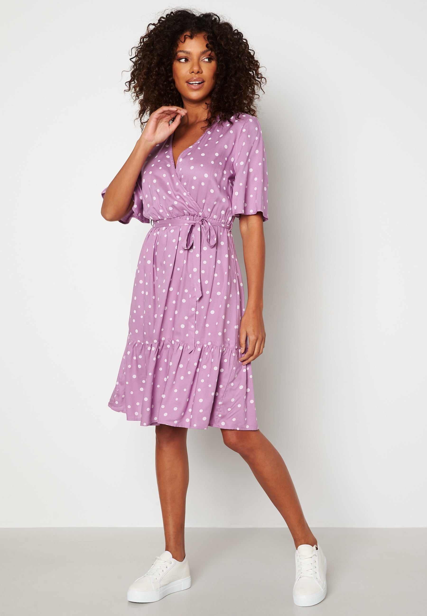 Happy Holly Reina wrap dress