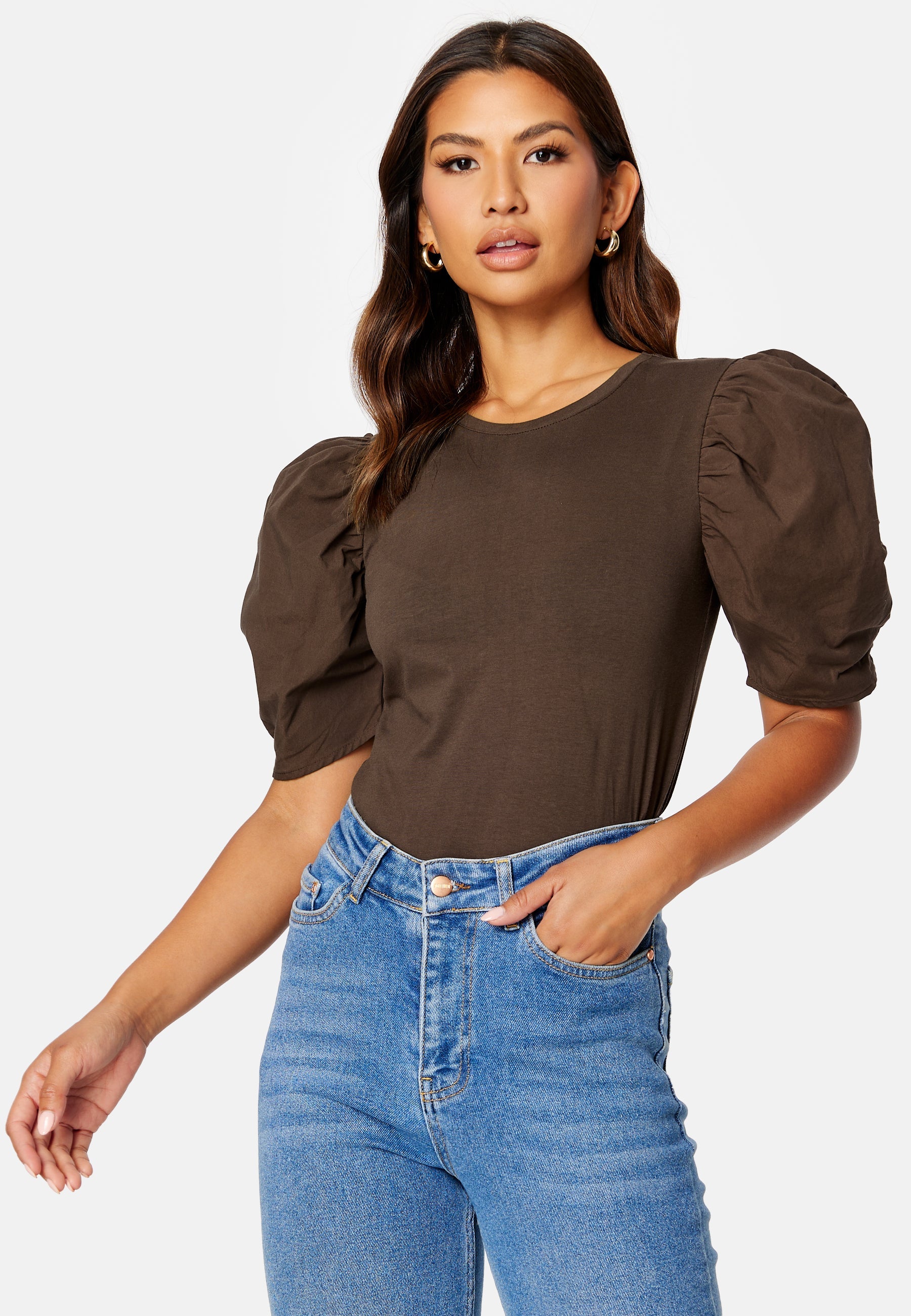 BUBBLEROOM Wesley puff sleeve top