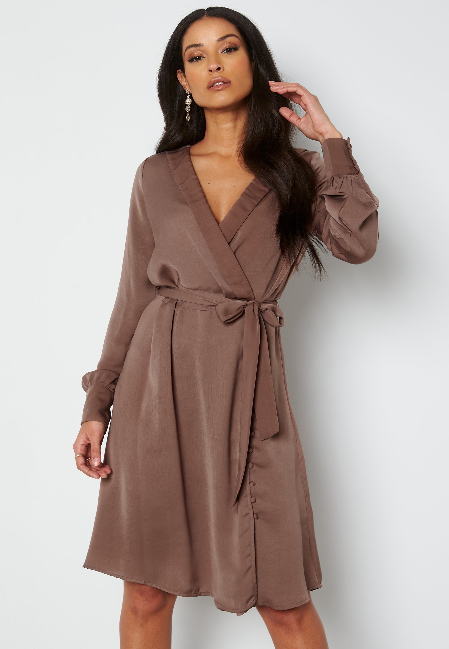 VERO MODA Abby L/S Button Dress