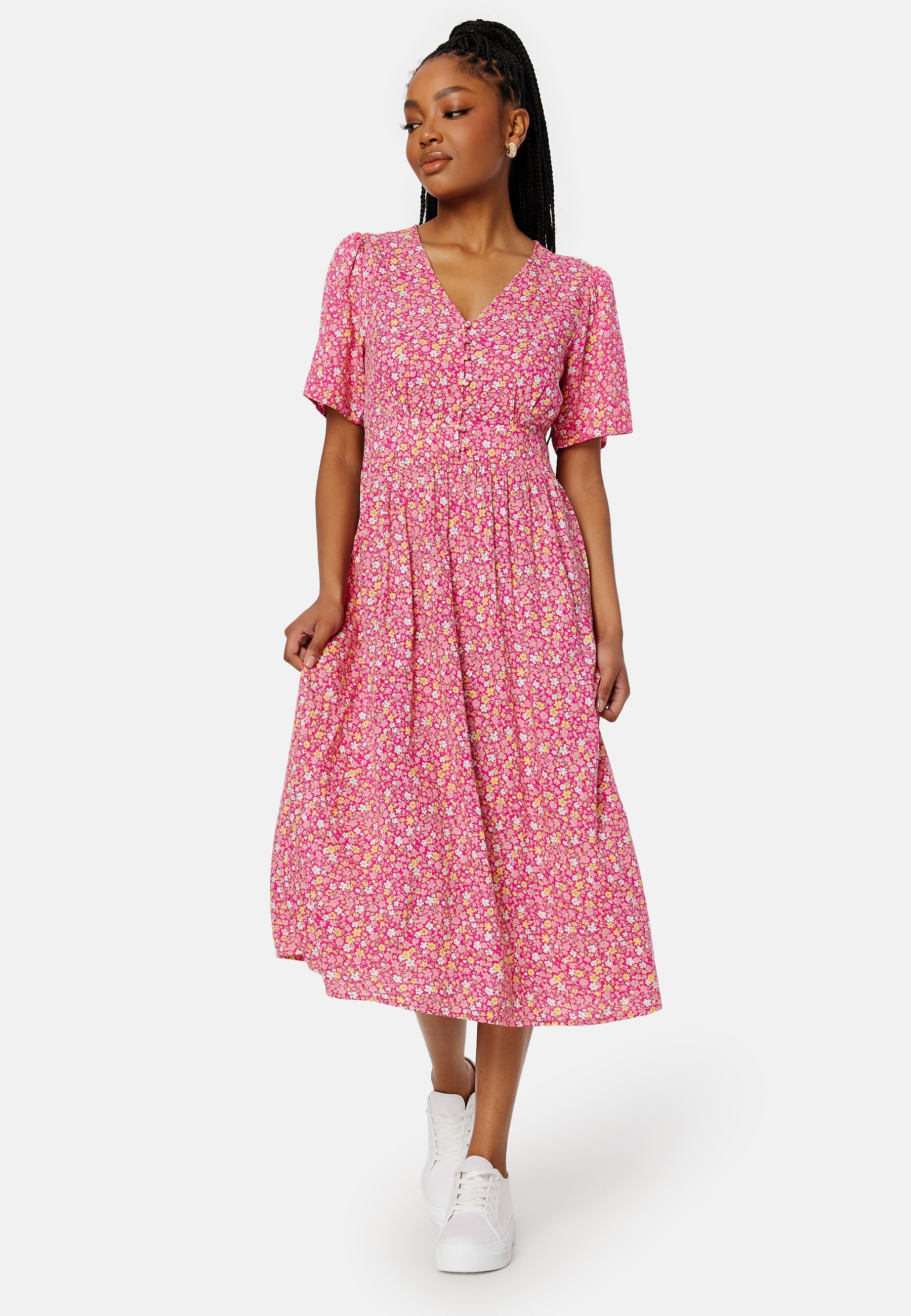 Pieces Tala SS Midi Dress