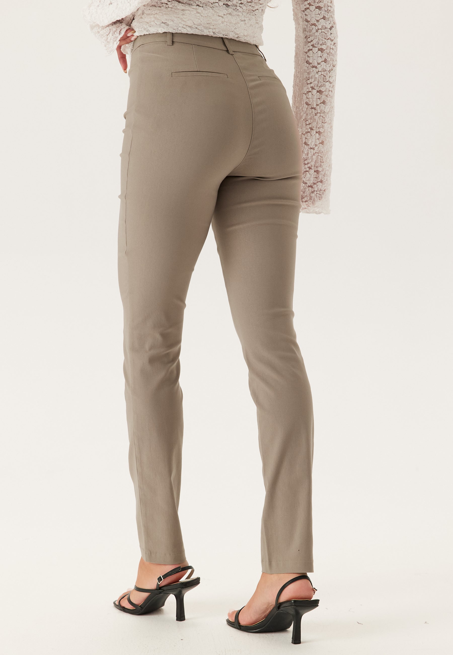 BUBBLEROOM High Waist Stretchy Trousers