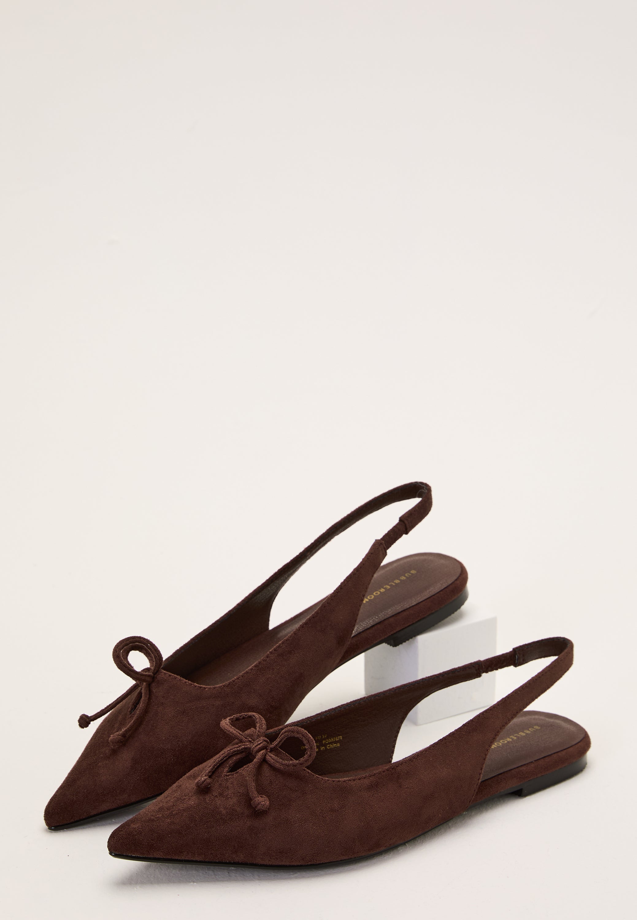 BUBBLEROOM Pointy Flat Slingback