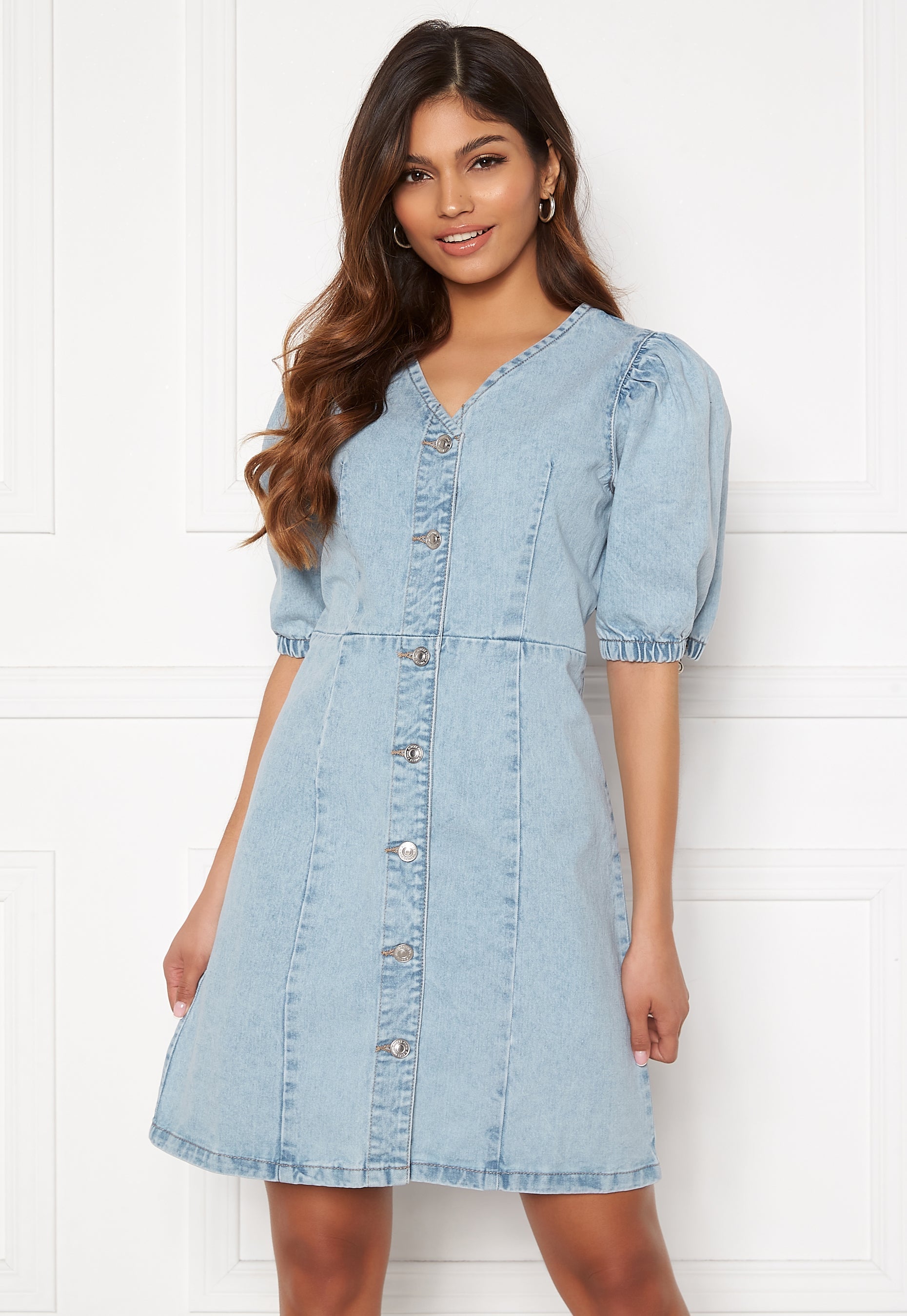 Pieces Gili SS V-Neck Dress
