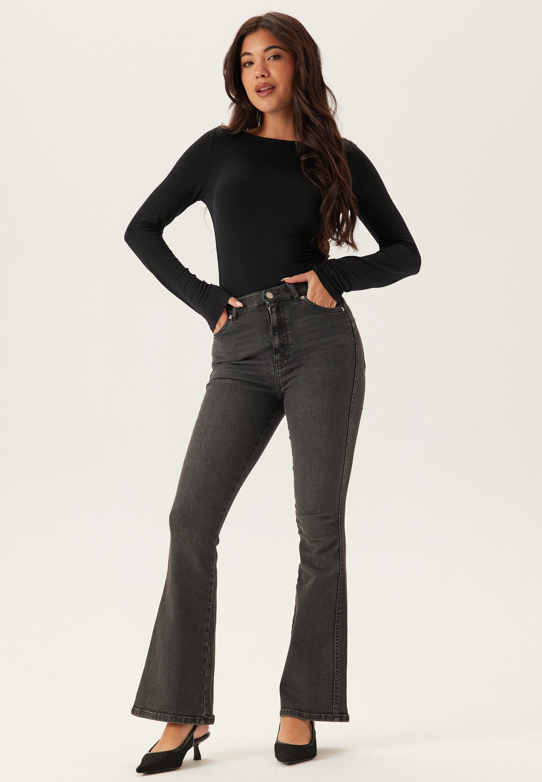 Dr. Denim Moxy Flare