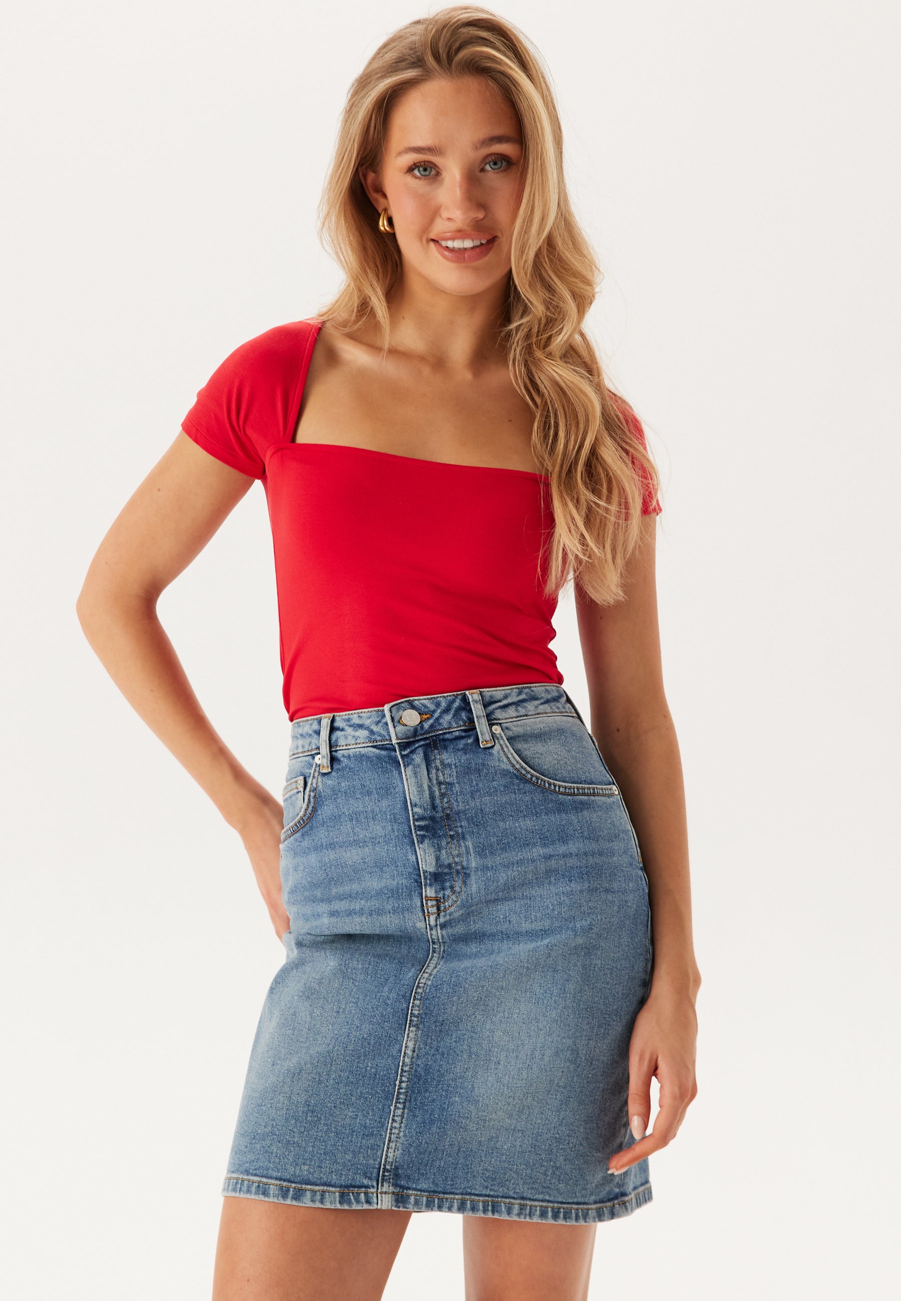 GANT Short Denim Skirt