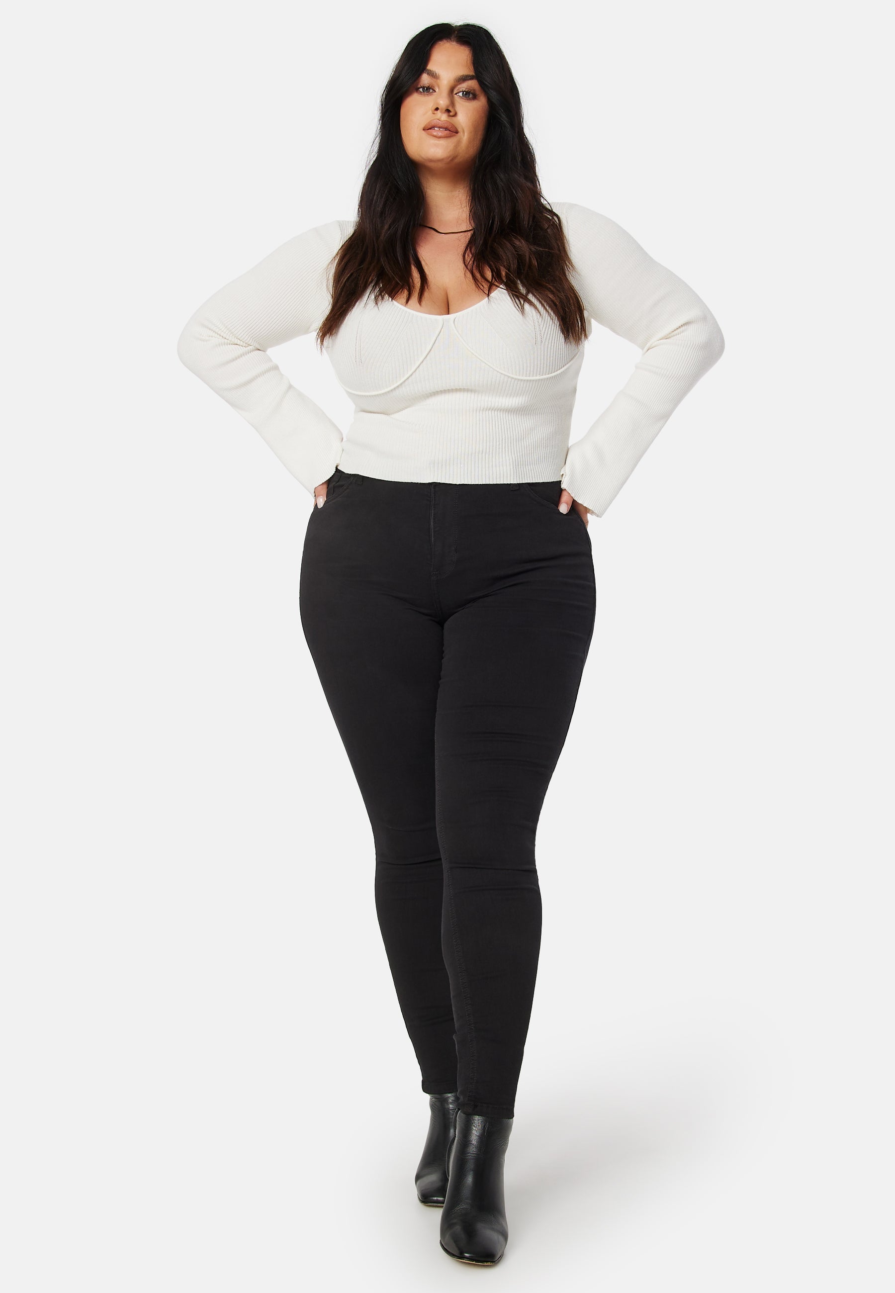 Happy Holly Amy Push Up Jeans