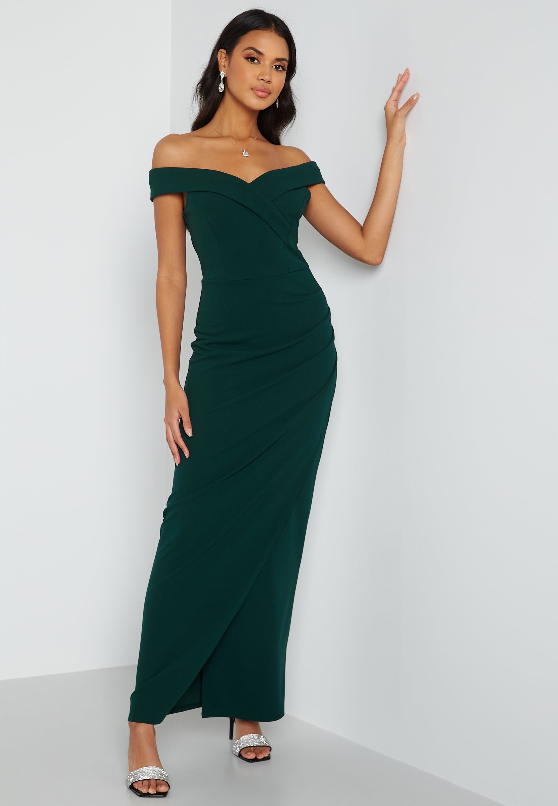 Bubbleroom Occasion Lydia Off Shoulder Gown