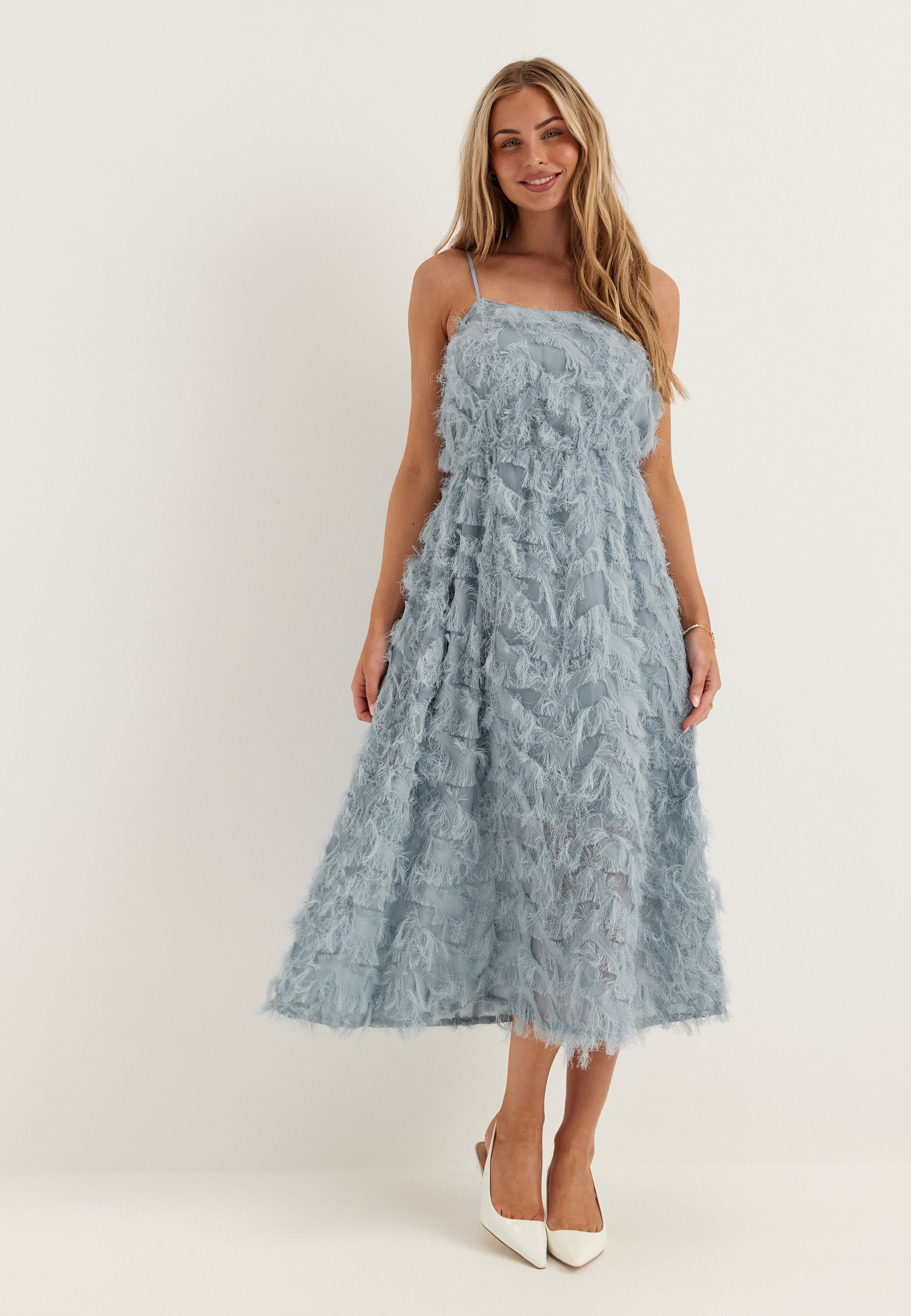 SELECTED Slfmyline Regular Midi Strap Dress