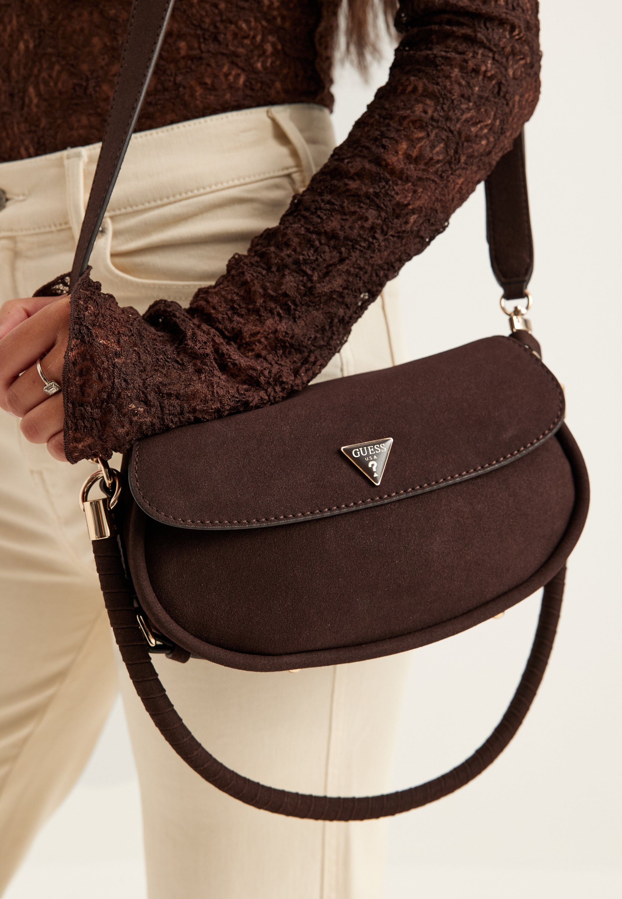 Guess Danya Flap Shoulder Bag