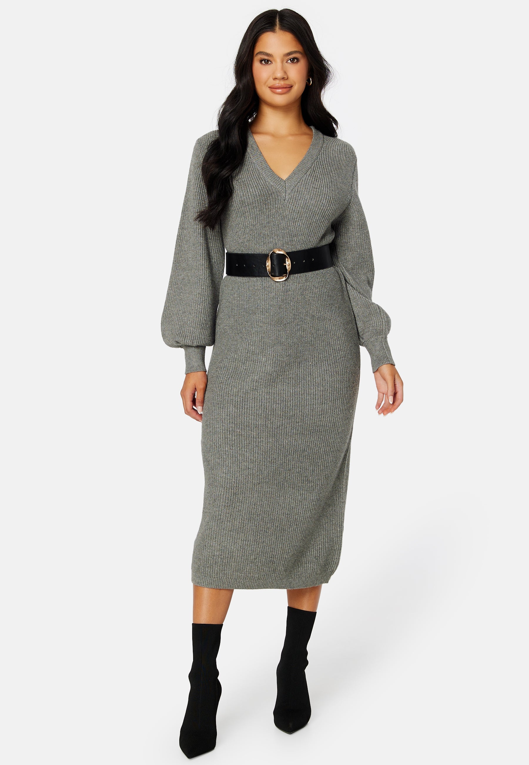 Object Collectors Item Malena L/S knit dress